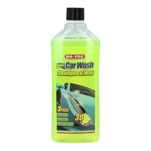 Ma-Fra Phosphate Free Quick Drying Car Wash Shampoo and Wax Green 1000ml